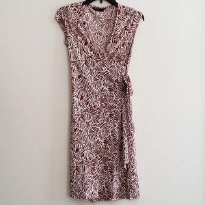 BCBG MaxAzria Wrap Maxi Dress